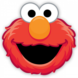 Stickers for Kids Face Elmo