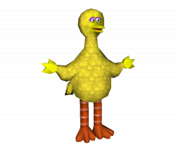 Nintendo 64 - Elmo's Letter Adventure - Big Bird - The Models Resource
