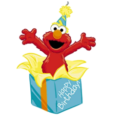 Elmo Clipart Birthday Free Best On Transparent Png - AZPng