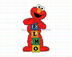 Elmo letters | Etsy