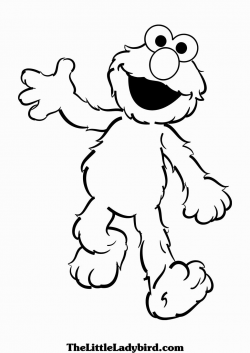 Coloring Pages : Elmo Coloring Book Pages Sesame Street ...