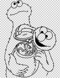 Cookie Monster Elmo Coloring Book Biscuits PNG, Clipart ...