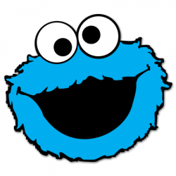 Cookie Monster Face Clipart | 1st party | Cookie monster ...