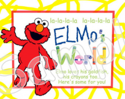 Sesame Street Elmo's World | Clipart Panda - Free Clipart Images