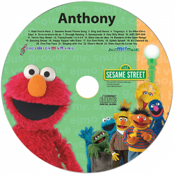 Elmo & Friends Personalized Music CD or Mp3 Album – KidStarGifts.ie