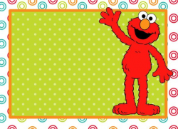 Blank elmo invitation free download-lots of other free Elmo ...