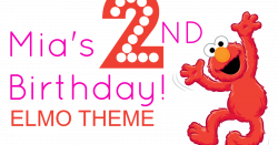 Mia's 2nd Birthday - Elmo Theme ~ The Styled Child