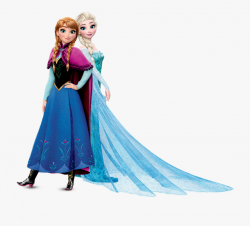 Frozen Clip Art - Elsa And Anna Png , Transparent Cartoon ...