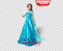 Elsa Costume Dress Clothing Gown PNG, Clipart, Aqua, Barbie ...