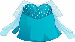 Elsa's Ice Queen Dress | Club Penguin Wiki | FANDOM powered by Wikia
