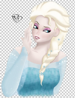 Elsa Hair Coloring Frozen Face PNG, Clipart, Beauty, Cartoon ...