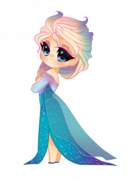 Chibi Elsa by Lulukana on DeviantArt