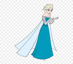 Elsa Staring At Hands - Disney Frozen Elsa Clipart, HD Png ...