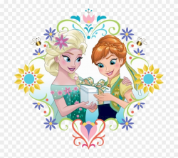 Disney - Frozen Fever Anna And Elsa - Maxi Poster Clipart ...