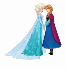 Elsa And Anna Sisters - Disney Frozen Elsa And Anna Png Free ...