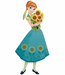 Image - Anna Frozen Fever 2D render.png | Disney Wiki | FANDOM ...