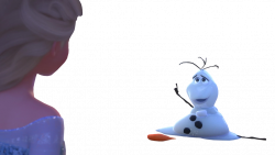 Elsa and melting Olaf by Astrogirl500 on DeviantArt