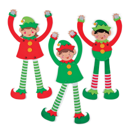 Jointed Long Arm Elves Craft Kit | Products | Christmas ...