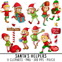 Elf Clipart, Christmas Clipart, Elf Clip Art, North Pole Clipart, Clipart  Christmas, Christmas Elf PNG, North Pole PNG, Christmas Elves PNG