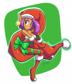 Christmas Elf Shantae by JamoART on DeviantArt