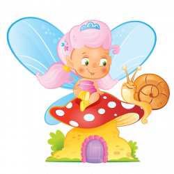 Faries and Elves Wall Decors for Children, Blue Fairy Sticker