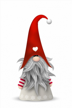 Poster of Scandinavian christmas traditional gnome, Tomte ...