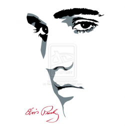 Elvis Face Silhouette ... pic source | tattoos in 2019 ...