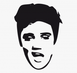 Elvis Face Clip Art - Elvis Presley Drawing Easy, Cliparts ...