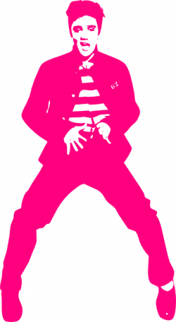 Pink Elvis Clip Art at Clker.com - vector clip art online ...
