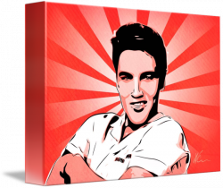 Elvis Presley - Pop Art by William Cuccio