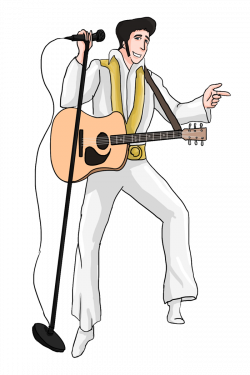 28+ Collection of Elvis Presley Clipart | High quality, free ...
