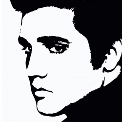 Elvis Silhouette Stencils - Bing Images | The King | Face ...