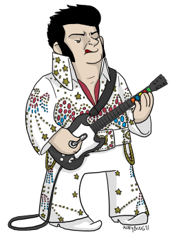 Elvis cartoon character 8457175 - som300.info