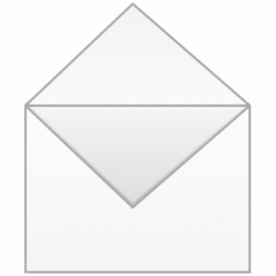 Email Clipart Envelope - Envelope Open Clipart, Transparent ...