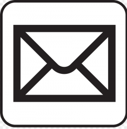 Black Line Background clipart - Mail, Envelope, Email ...