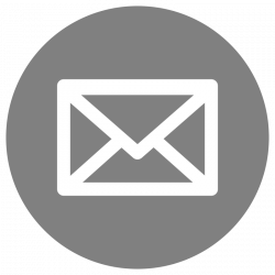 Clipart - Mail Icon - White on Grey