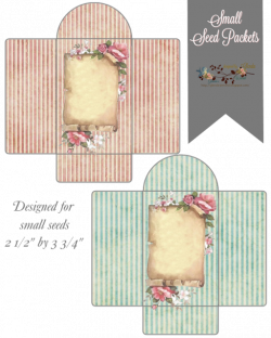 Small Seed Packets / Envelopes | Pinterest | Seed packets, Envelopes ...