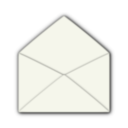 OnlineLabels Clip Art - Open Envelope