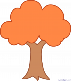 Tree Tiny Autumn Simple Clip Art - Sweet Clip Art