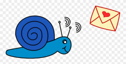 Snail Mail Email Drawing - Snail Mail Clipart - Png Download ...