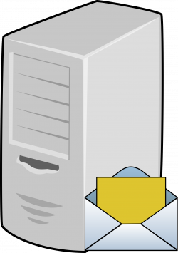 Clipart - email server