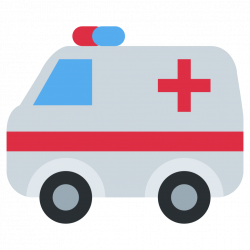 Emoji Ambulance Emergency service Emoticon - ambulance 1024*1024 ...