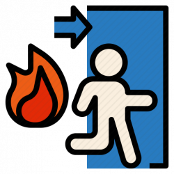 Emergency Clipart Fire Escape X Free Clip Art Stock Png - AZPng