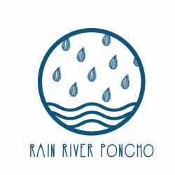 Rain River Poncho Disposable Rain Poncho Emergency Family 8 Pack - Ext