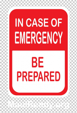 Emergency Management Survival Kit Disaster Preparedness PNG ...