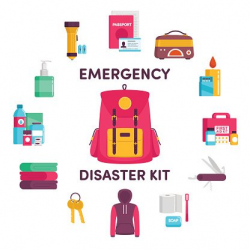 Emergency Disaster Kit premium clipart - ClipartLogo.com