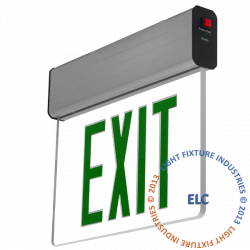 Edge Lit Exit Signs | Exit Light Co.