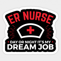 ER Nurse Emergency Room Gifts Women Dream Job
