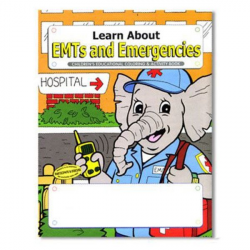 EMTs and Emergencies Coloring & Activity Book, Stock | Foremost ...