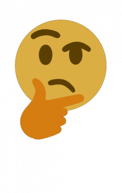 Collapse | Thinking Face Emoji 